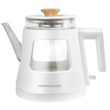 Прозрачный стеклянный электрический чайник